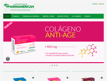 Tablet Screenshot of labpharmamerican.com